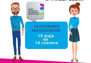 Zagłosuj w Budżecie Obywatelskim Województwa Małopolskiego
