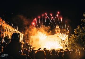 Pokaz Główny w czasie Festiwalu Światła