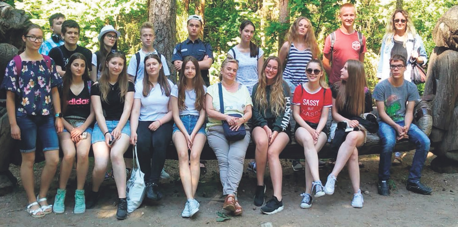 Uczniowie z Gorlic na wymianie międzynarodowej na Litwie