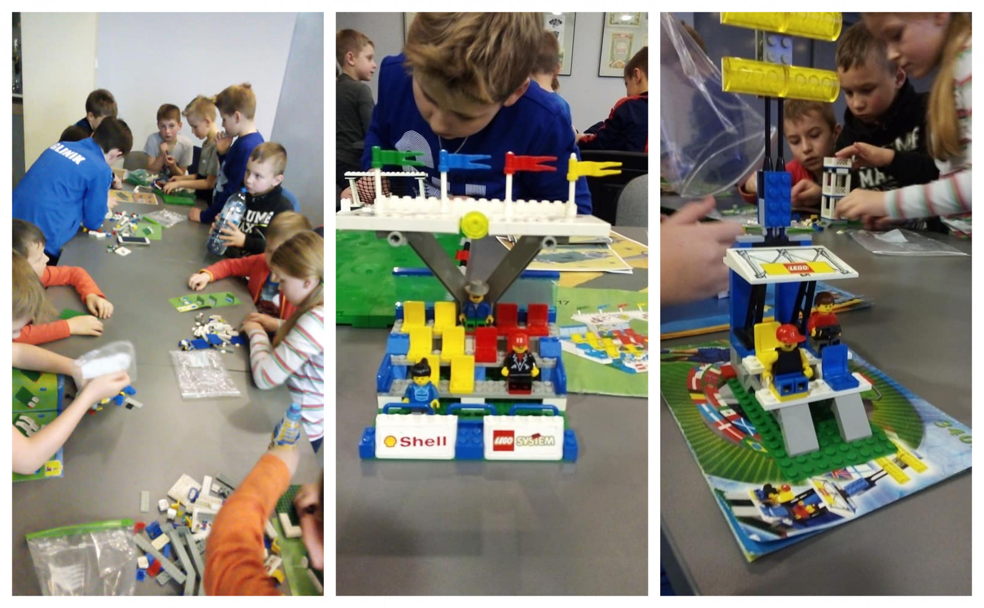 Warsztaty budowania stadionów z klocków LEGO