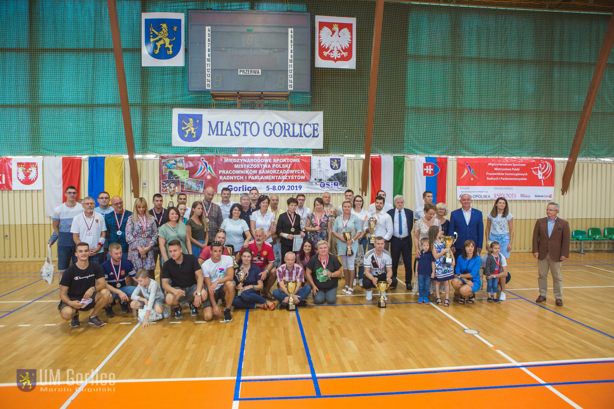 Zakończyły się XIV Międzynarodowe Sportowe Mistrzostwa Polski Pracowników Samorządowych, Radnych i Parlamentarzystów