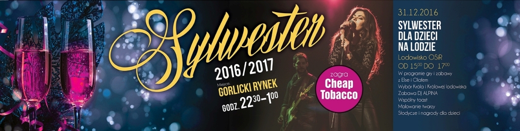 Sylwester 2016/2017 na gorlickim Rynku