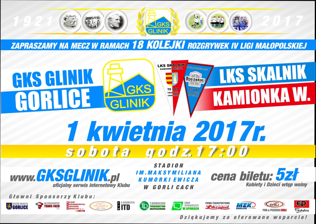 GKS Glinik Gorlice & LKS Skalnik Kamionka W.