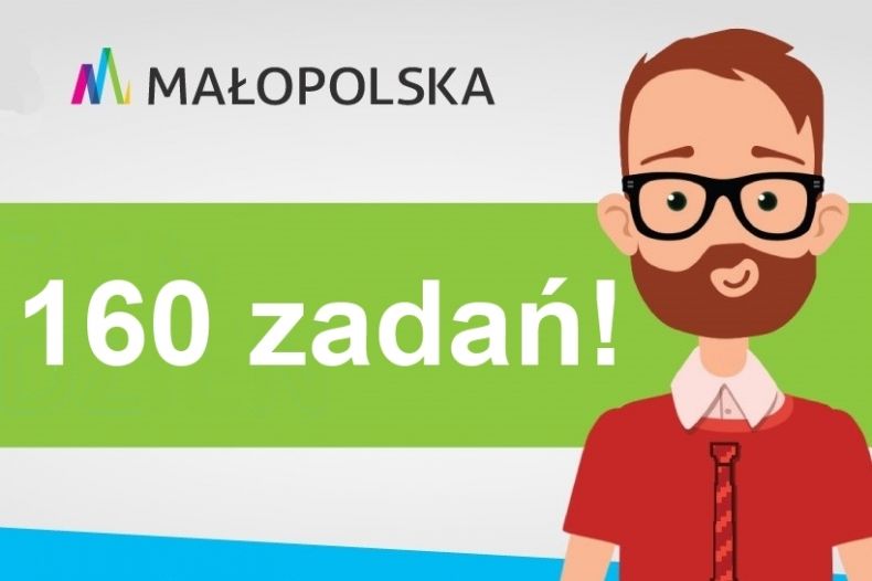 160 zadań w II edycji BO Małopolska