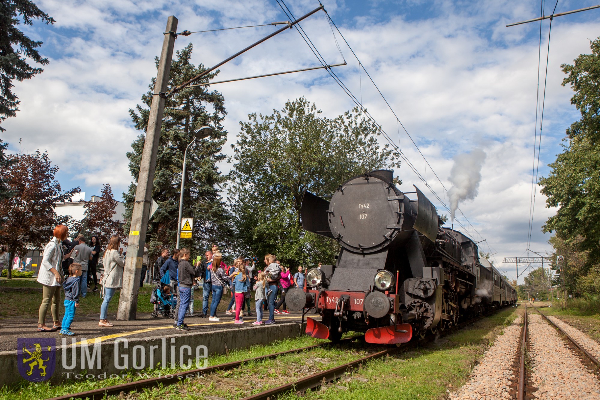 Pociąg retro ponownie dotarł do Gorlic!