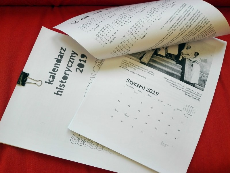 Gorlicki kalendarz historyczny na 2019 rok