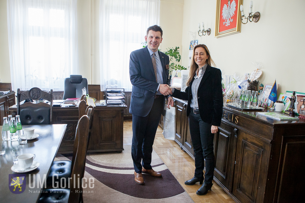 Ambasador Słowenii z wizytą w Gorlicach