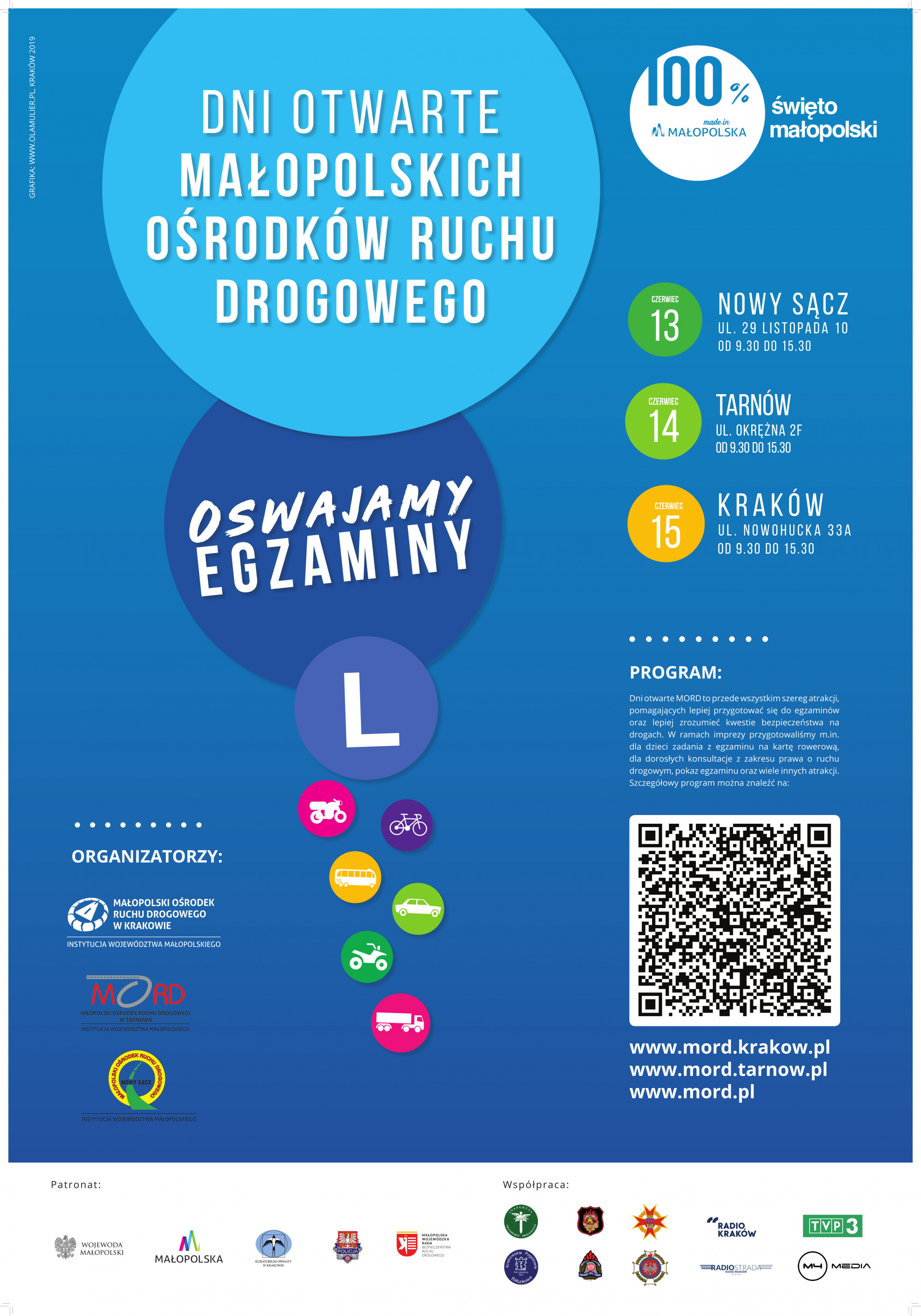 Dzień Otwarty MORD w Krakowie  – „Oswajamy egzaminy”