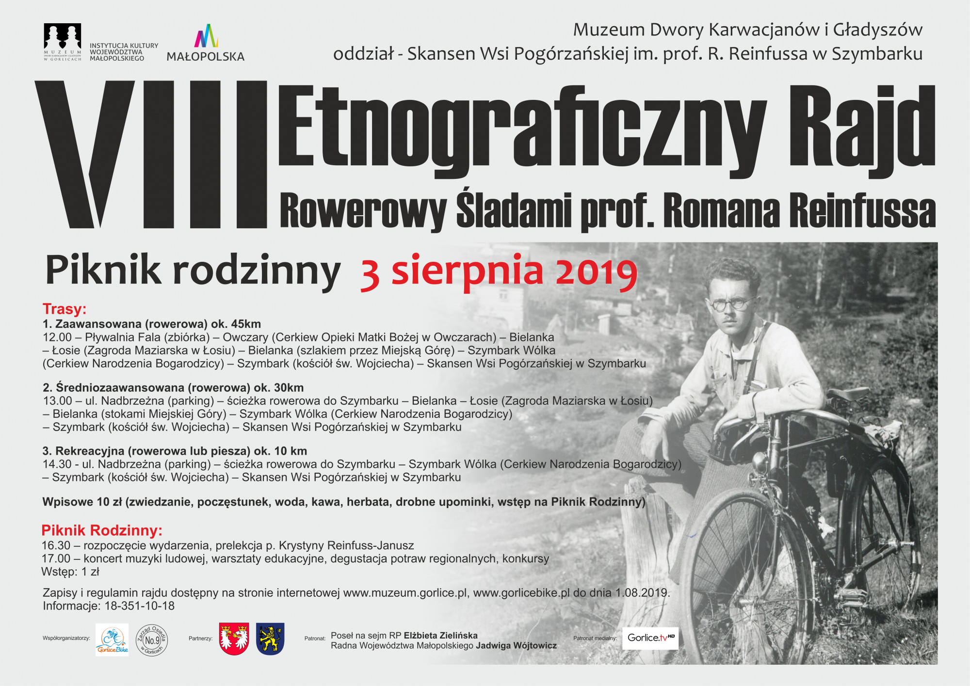 VIII Etnograficzny Rajd Rowerowy Śladami prof. Romana Reinfussa