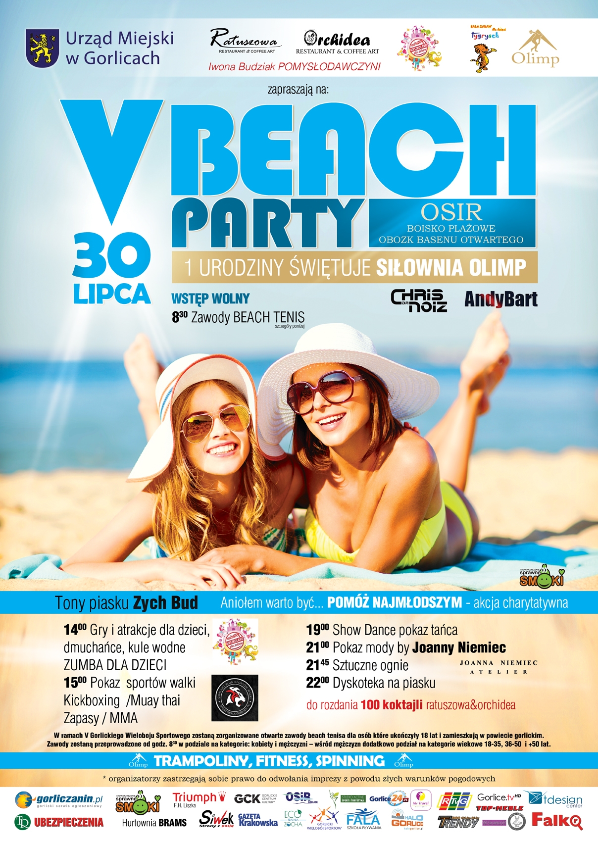 Nowy termin i miejsce V Beach Party!