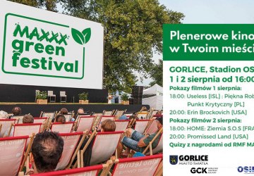 MAXXX Green Film Festival w Gorlicach!