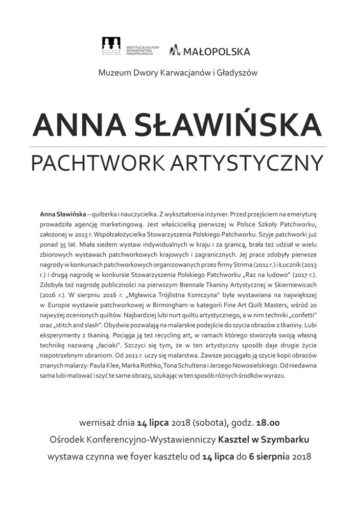 Wystawa Anny Sławińskiej