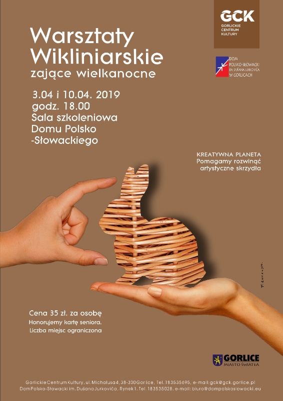 Warsztaty wikliniarskie „Kreatywna planeta”