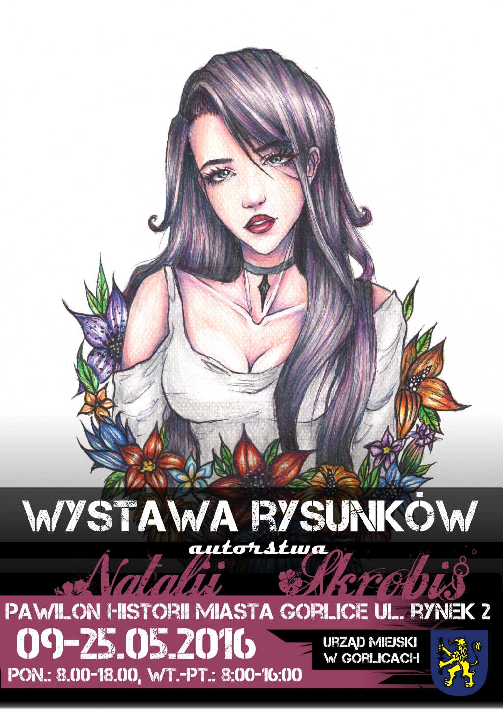 Wystawa rysunków Natalii Skrobiś