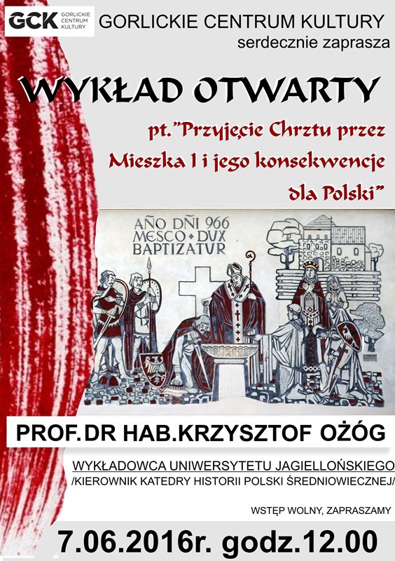 „Przyjęcie chrztu przez Mieszka I i jego konsekwencje dla Polski”