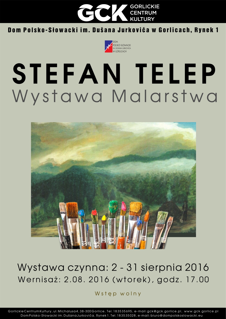 Wystawa malarstwa Stefana Telep