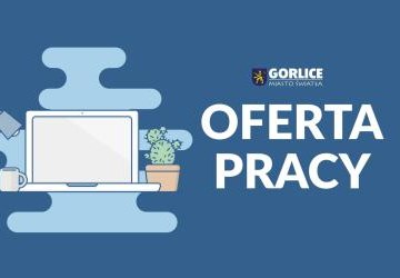 Baner z napisem Oferta pracy.