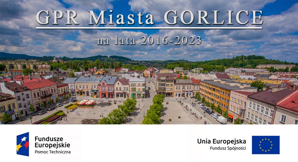 Przystąpienie do zmiany Gminnego Programu Rewitalizacji Miasta Gorlice - konsultacje społeczne