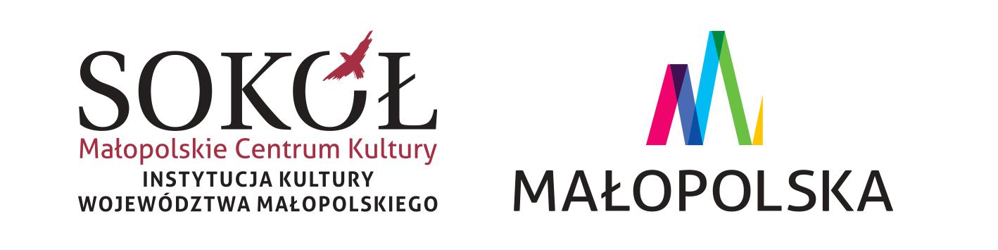 Logotypy Centrum Kuiltury Sokół i MAłopolski