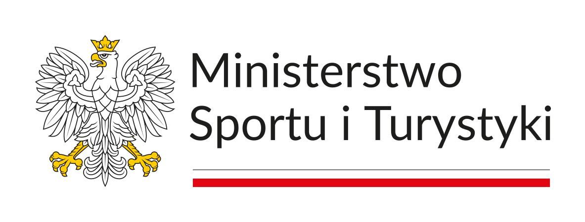 Logotyp Ministerstwa Sportu i Turystyki.