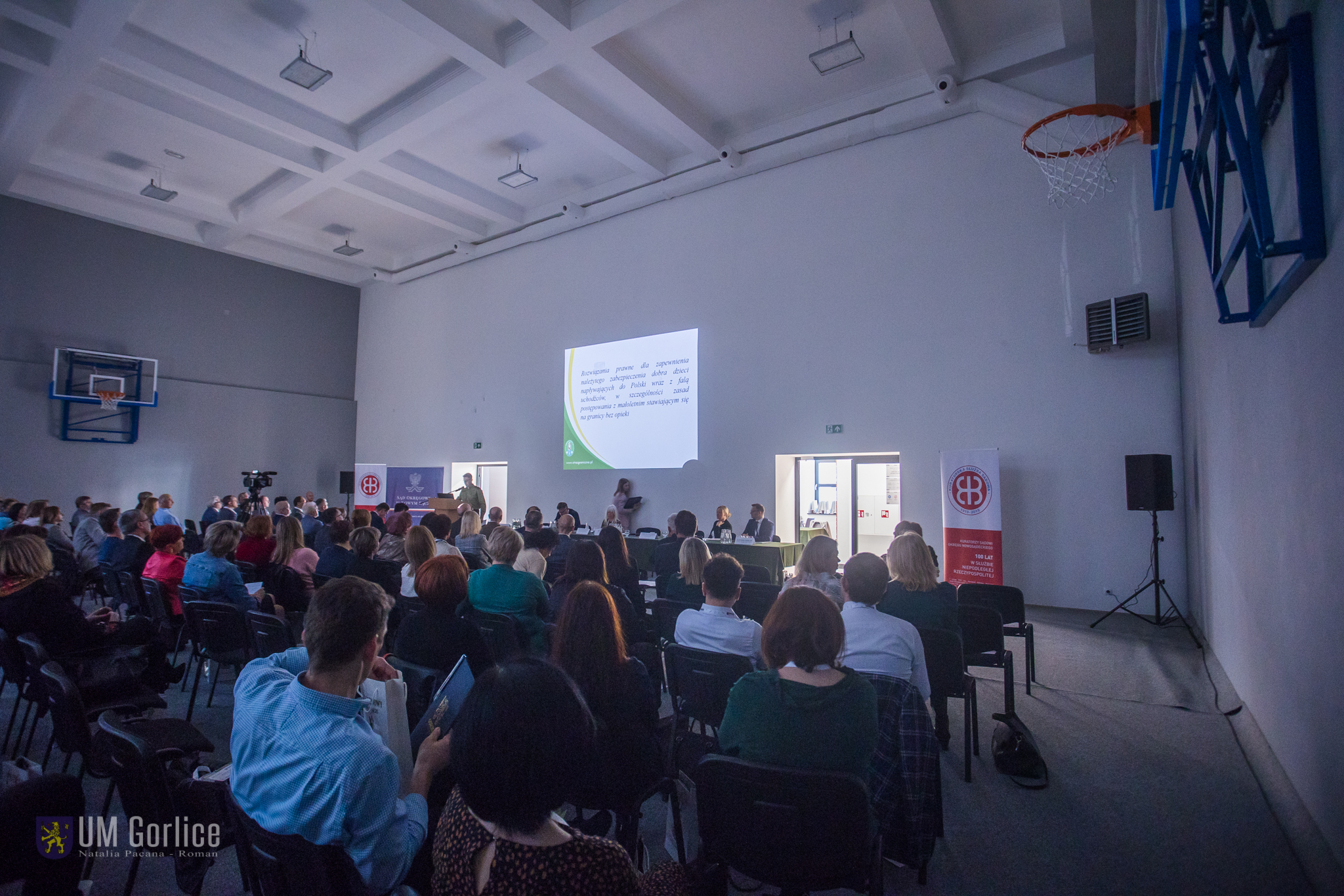 Wykład na konferencji 