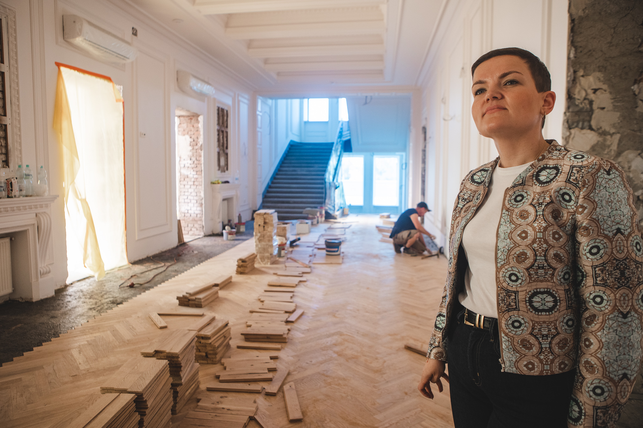 Wiceministra Kultury i Dziedzictwa Narodowego Marta Cienkowska w Gorlickim Centrum Kultury