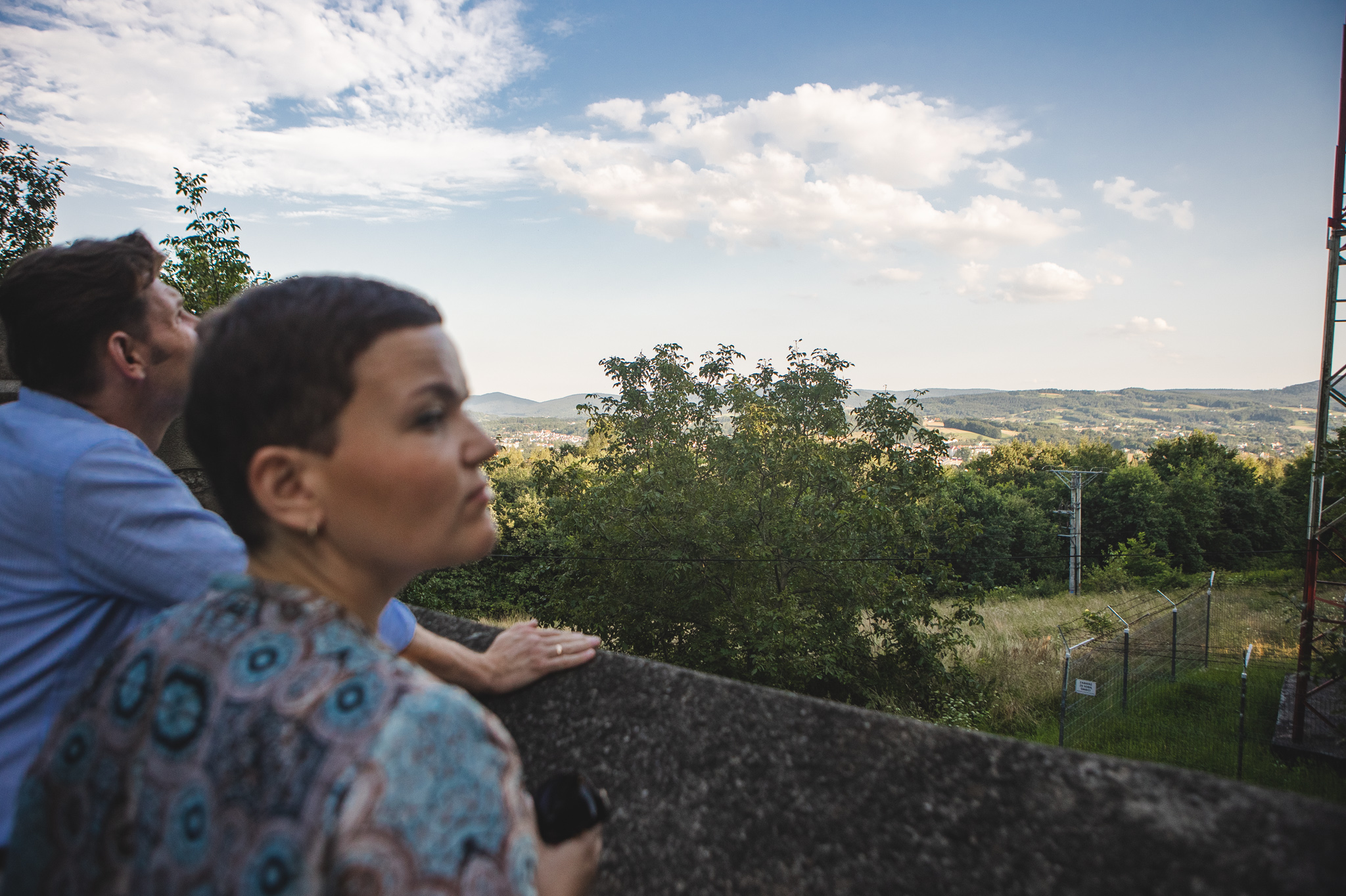 Wiceministra Kultury i Dziedzictwa Narodowego Marta Cienkowska na cmentarzu wojennym nr 91