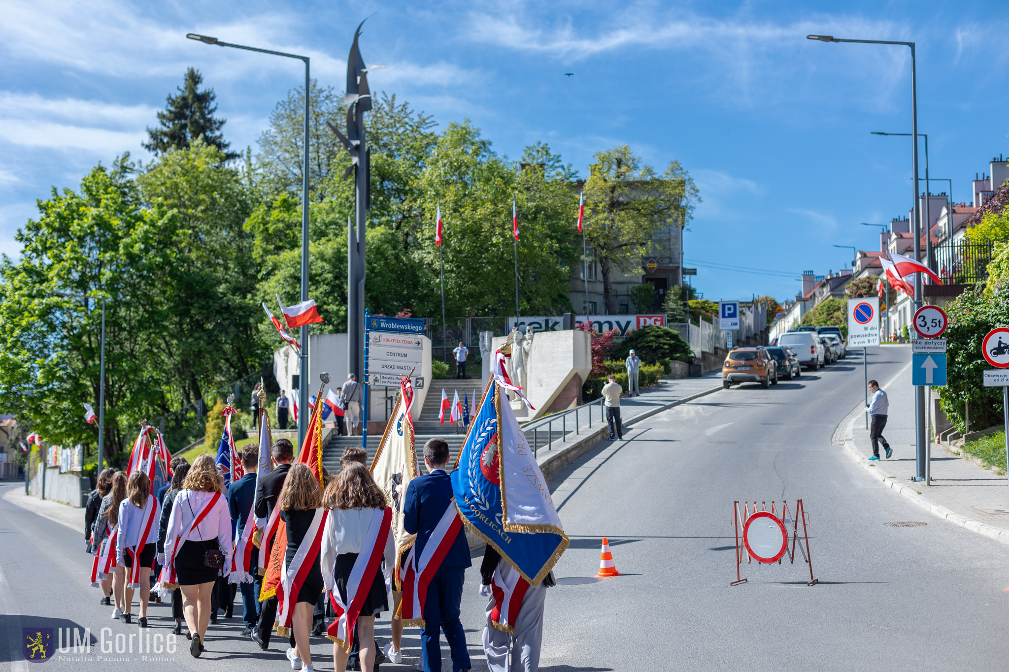 Pochód z okazji Święta Pracy