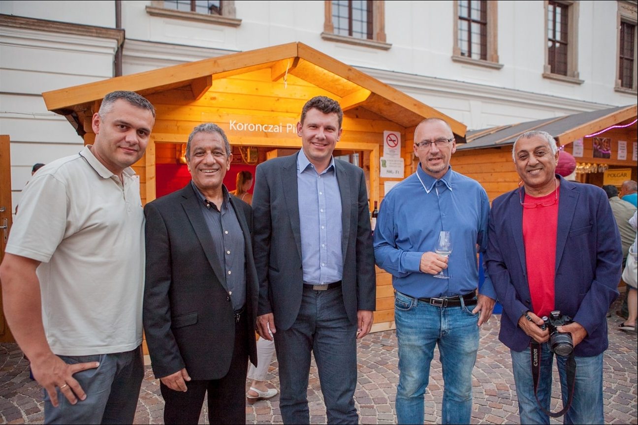 Delegacja z Papy w Gorlicach