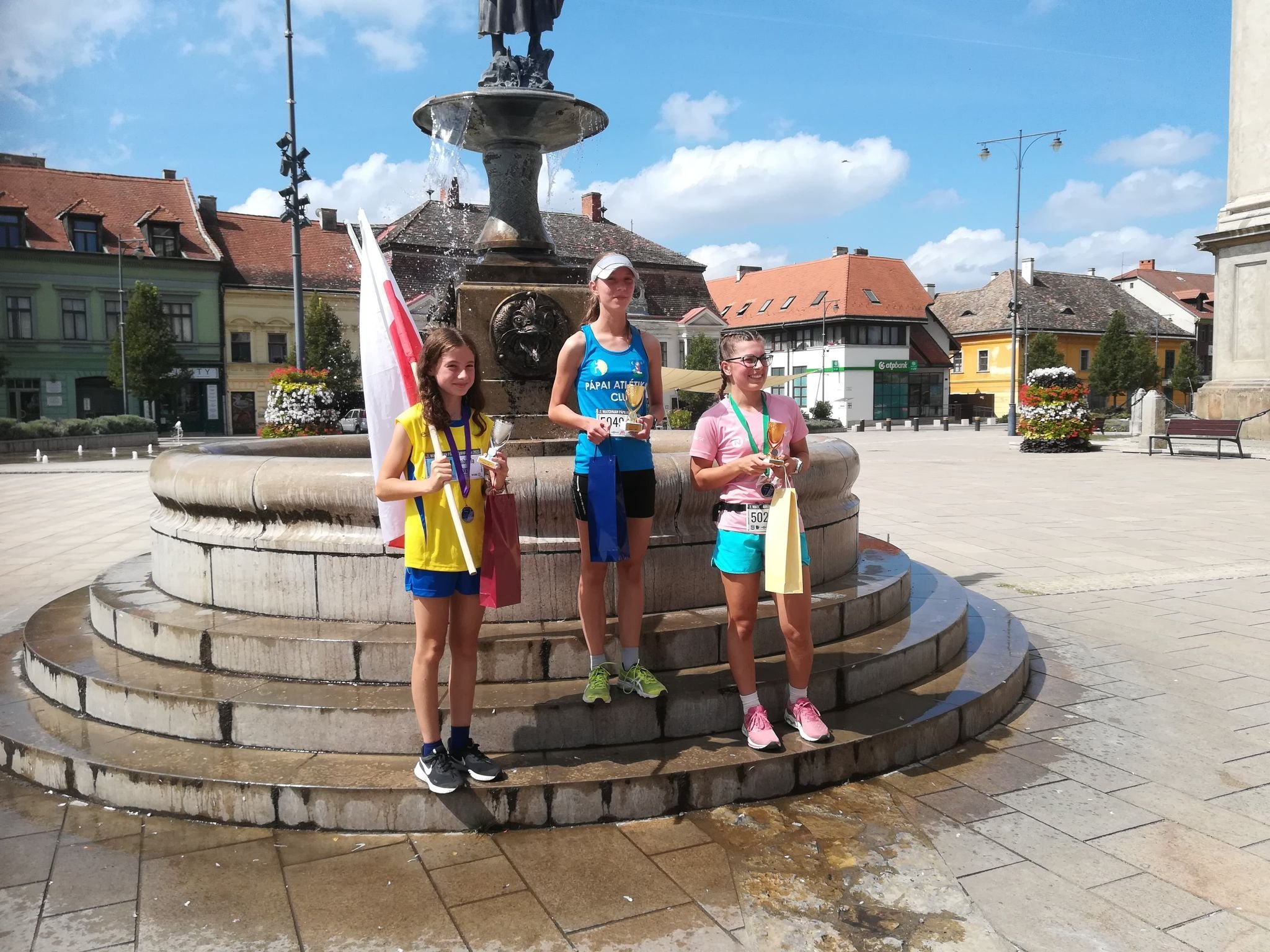 Zwycięścy na podium 