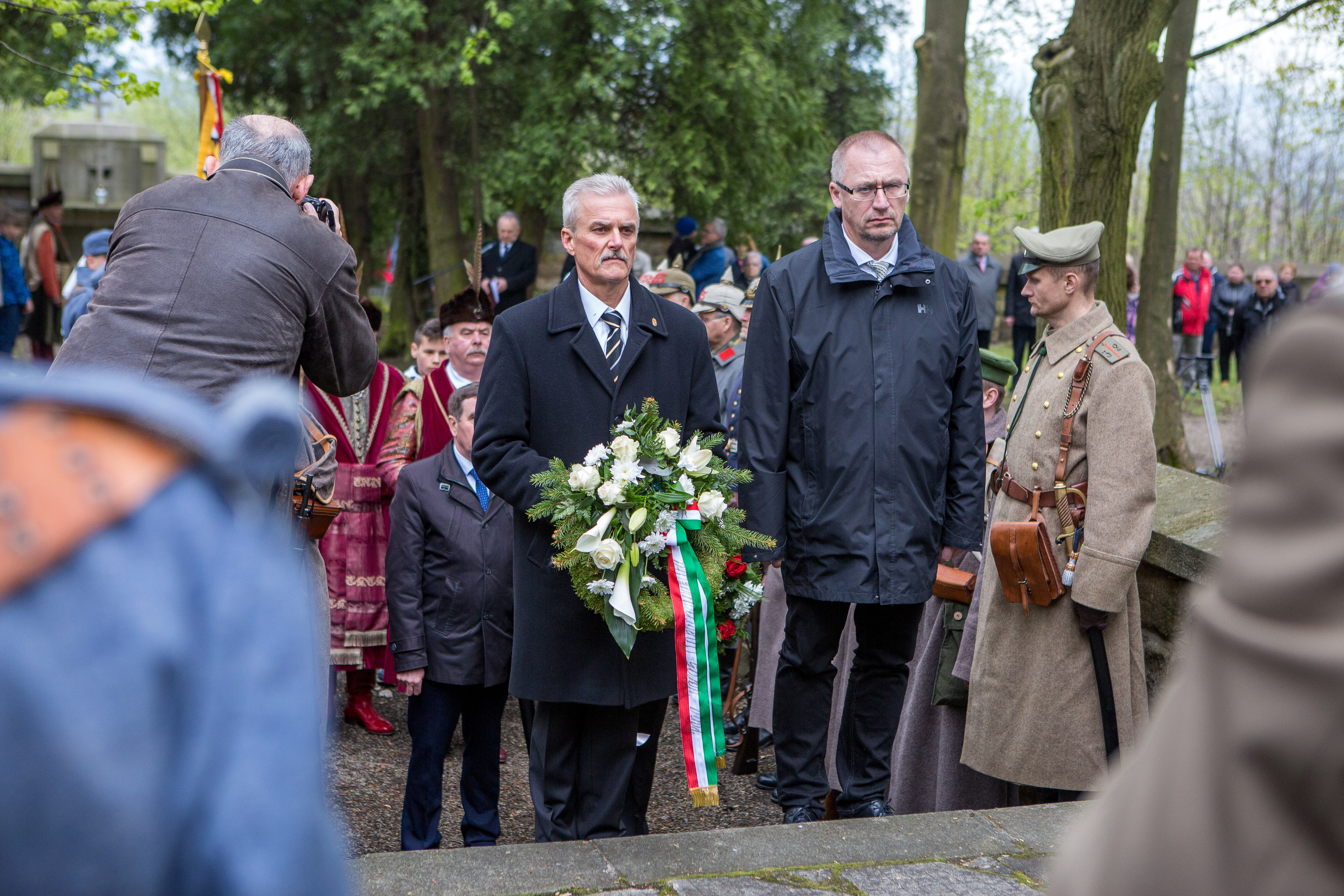 Uroczystości rocznicowe Bitwy pod Gorlicami - Burmistrz Papy