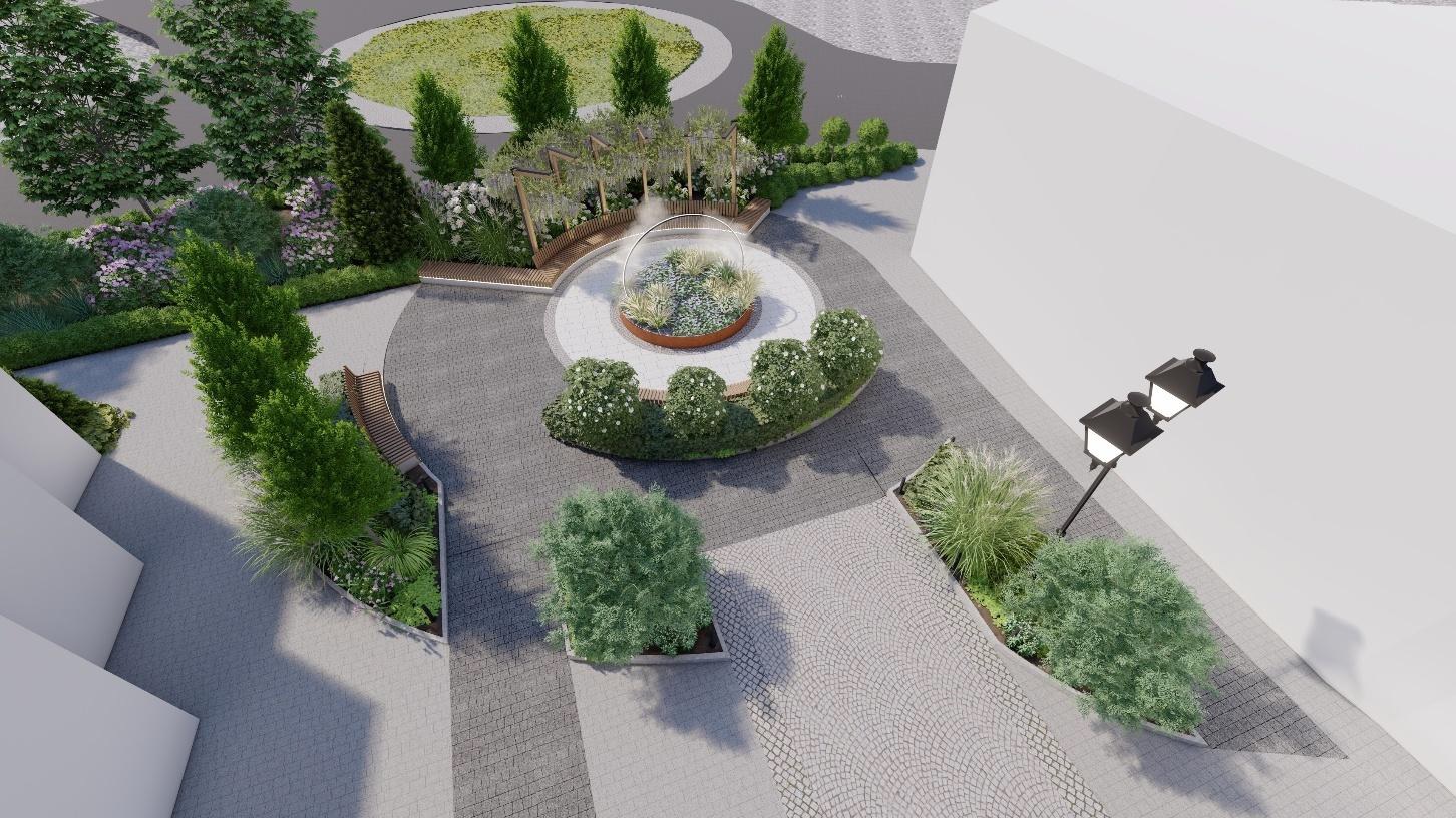 Wizualizacja przebudowy ul. 3 maja.