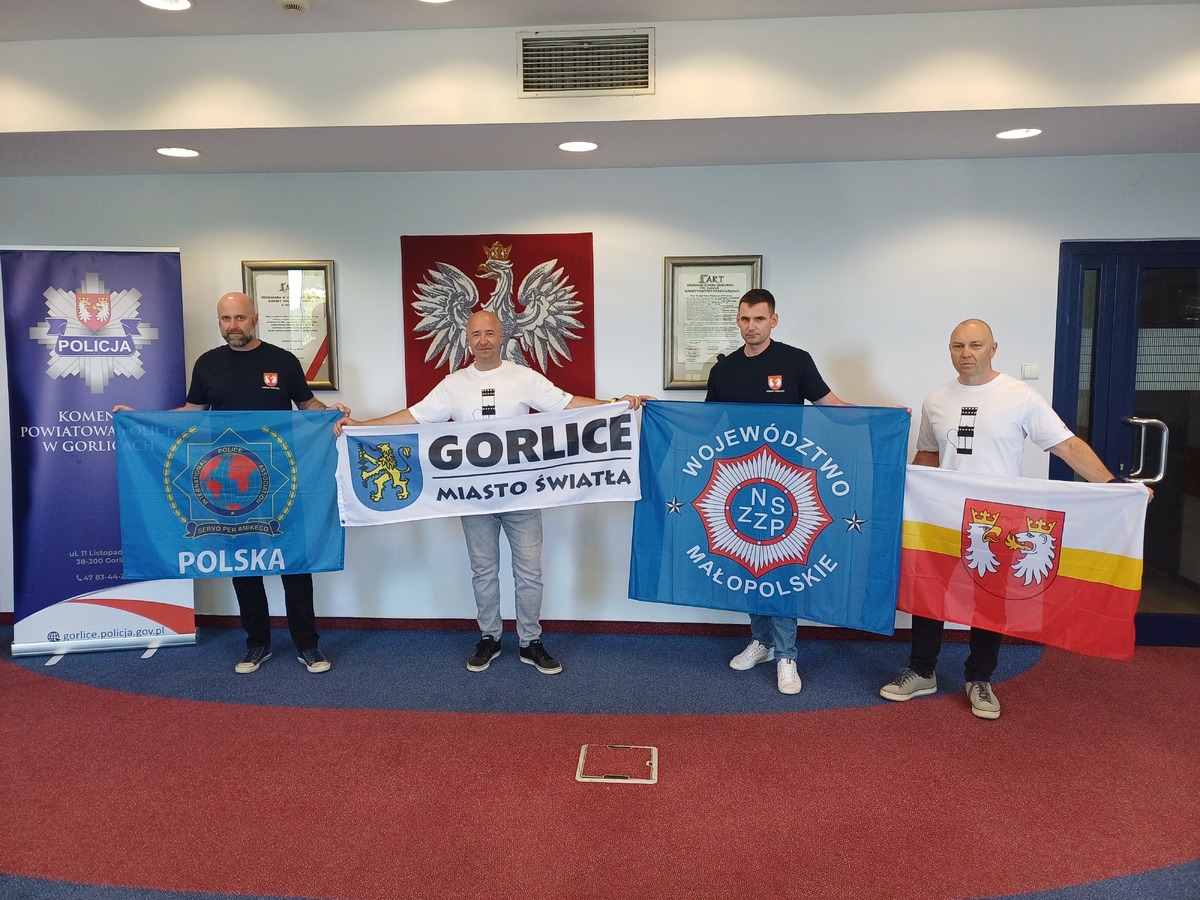 podsumowanie akcji "Kręcimy dla Milenki" na gorlickiej Komendzie