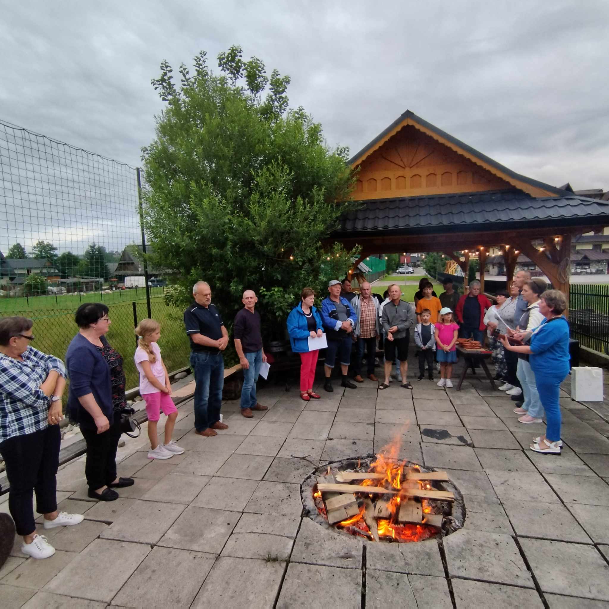 grill podczas spotkania Klubu abstynenta EGIDA w Zakopanem
