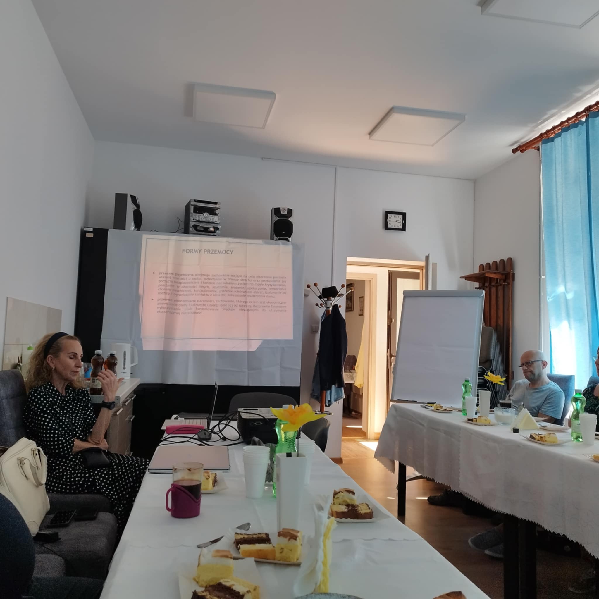 Spotkanie terapeutyczne w „Egidzie”