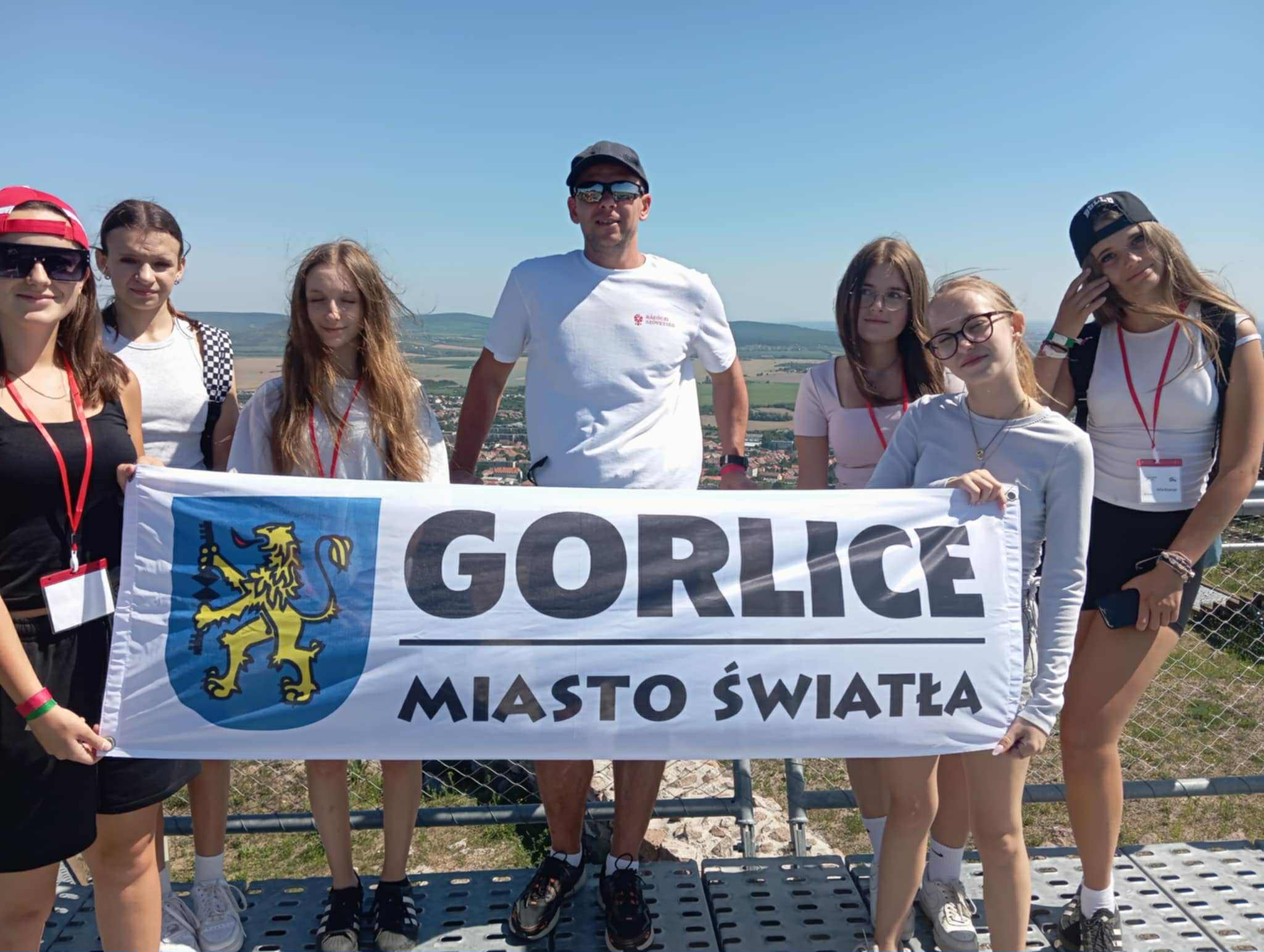 Zdjęcie z flagą