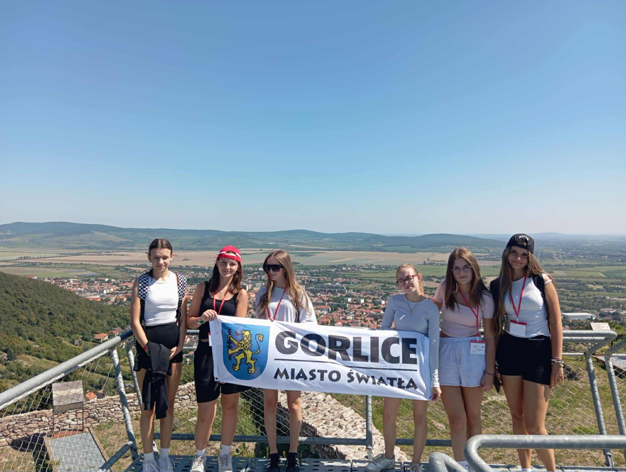 Zdjęcie z flagą Gorlic