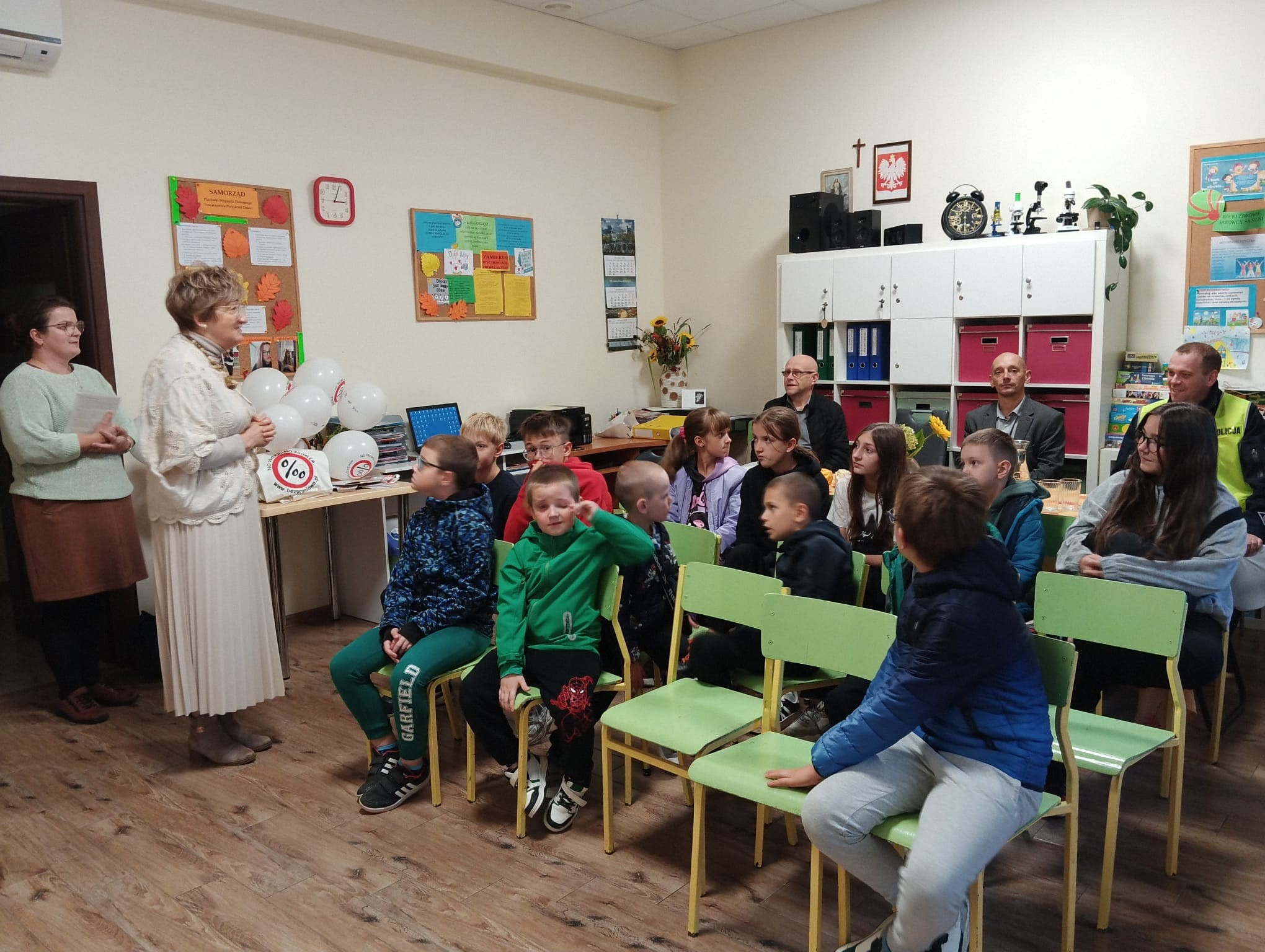 druga odsłona akcji No Promil – No Problem z udziałem wychowanków Placówki Wsparcia Dziennego TPD w Gorlicach.