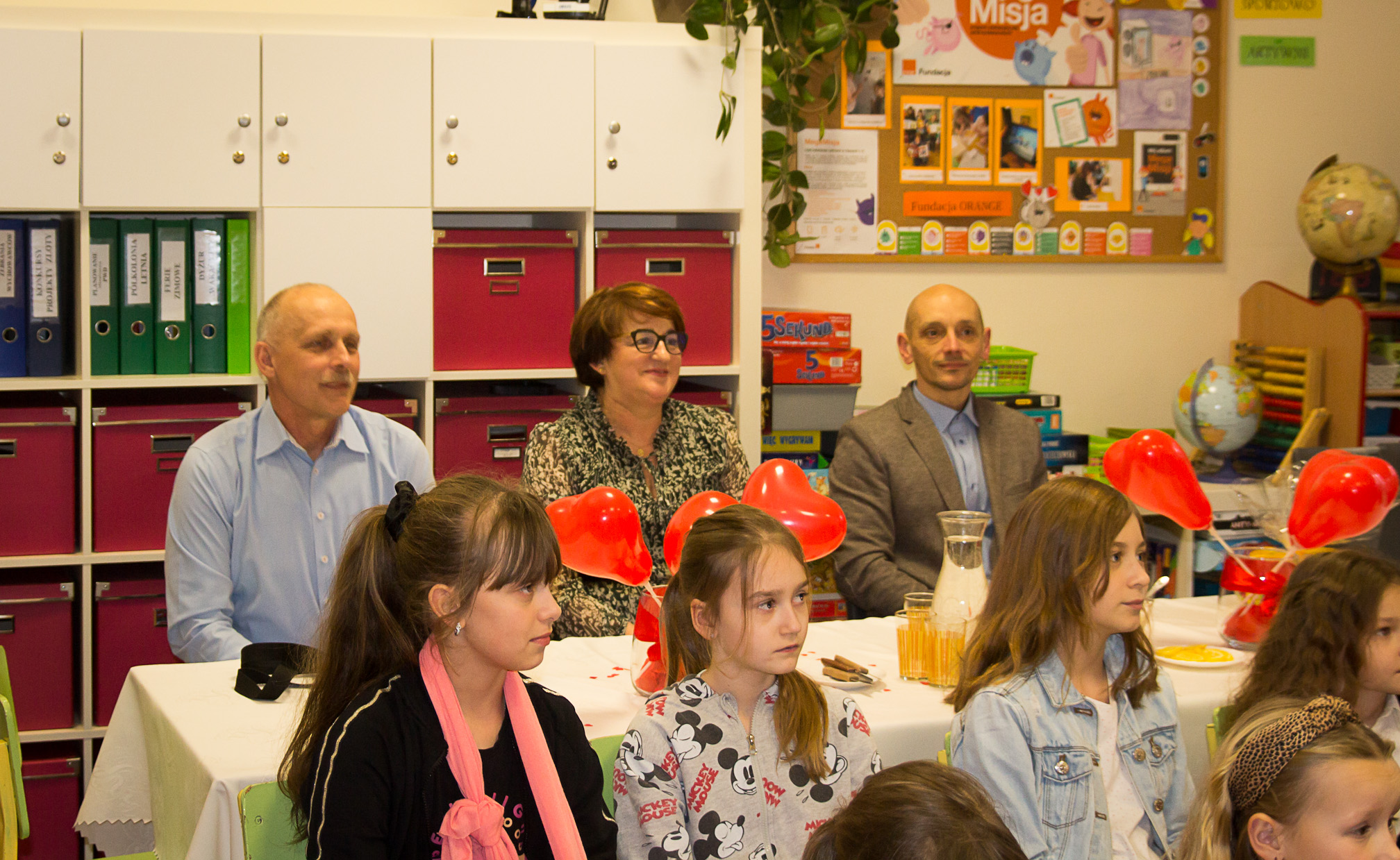 Goście na spotkaniu podsumowującycm ferie z TPD