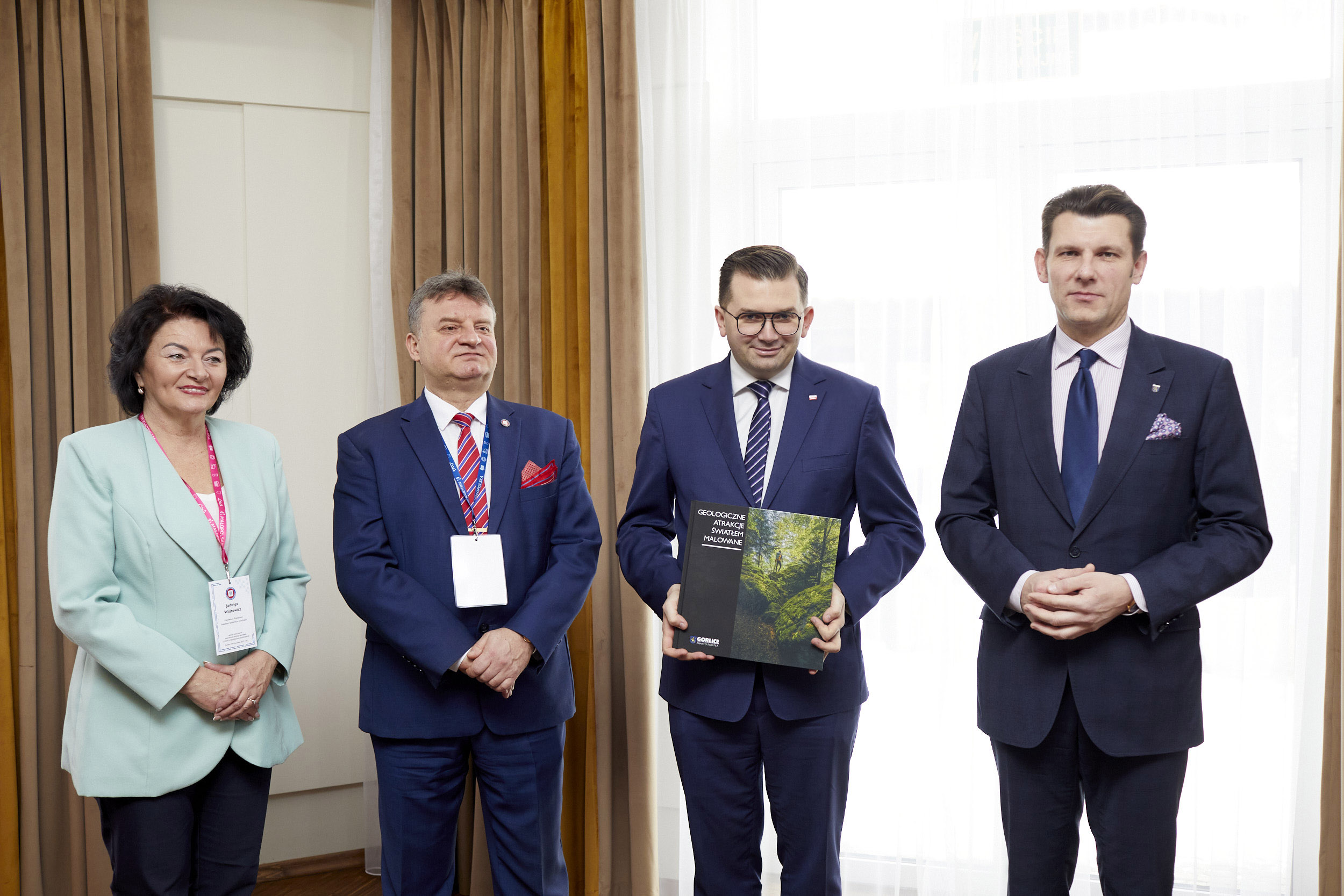 Uczestnicy spotkania z Wojewodą Małopolski.