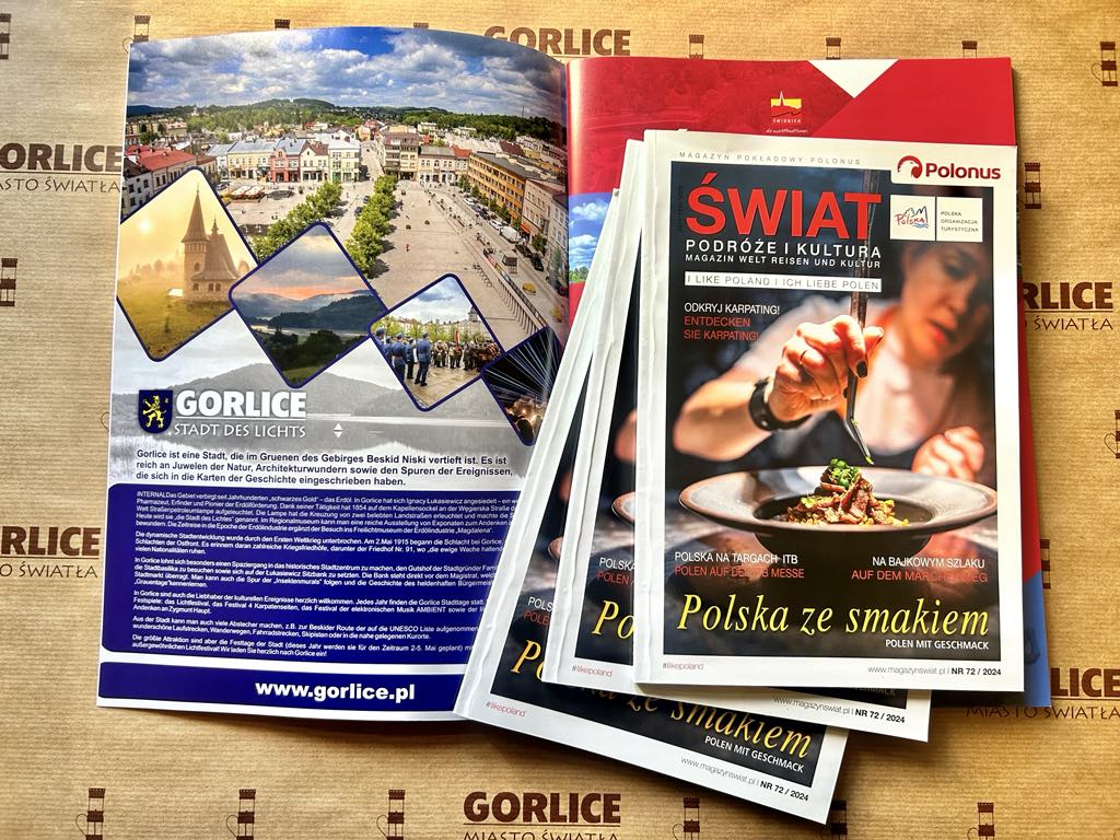 „ŚWIAT PODRÓŻE KULTURA” oraz katalog „Der polinschen TOURISTIK"!