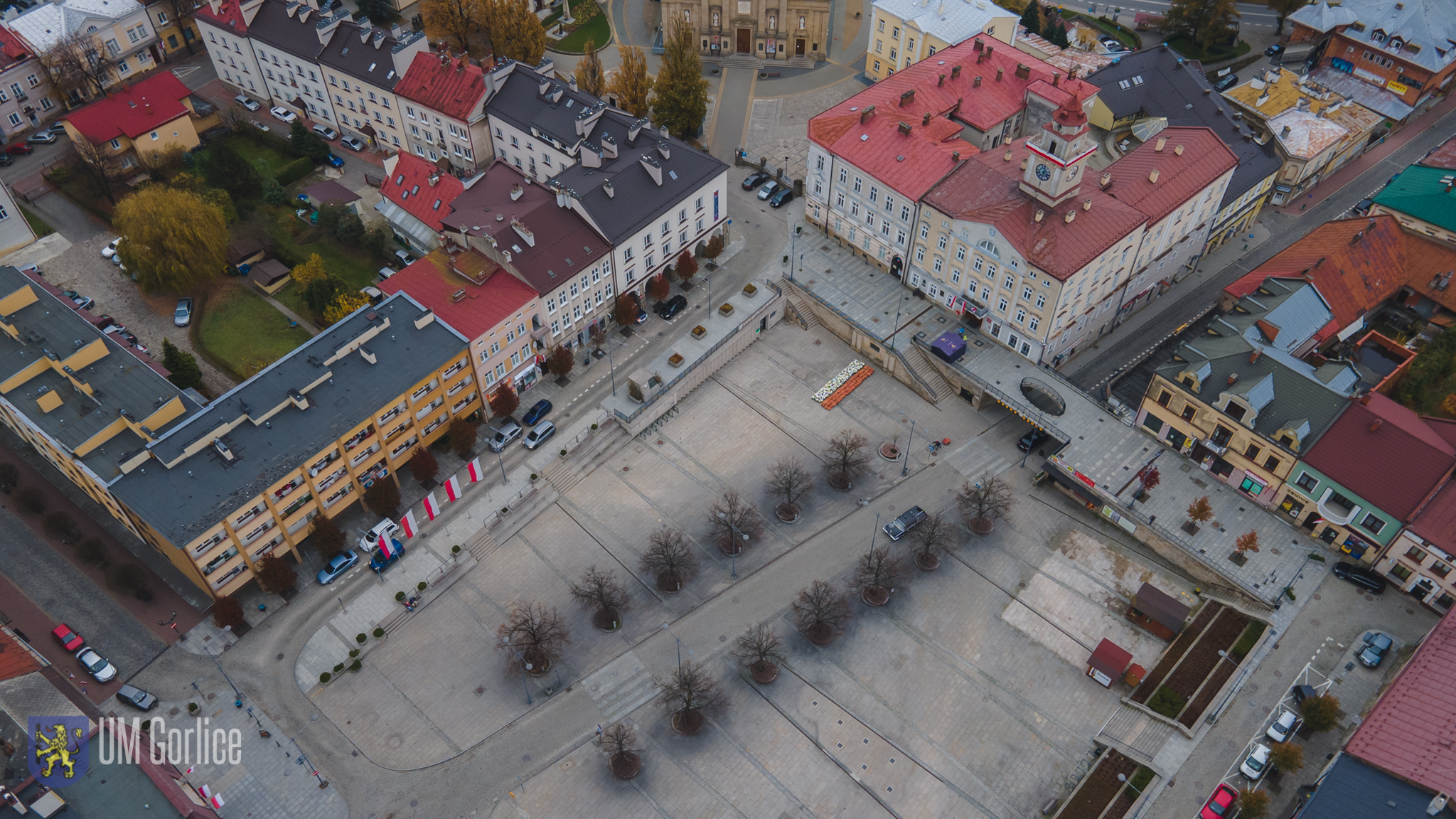 Rynek- widok z lotu ptaka