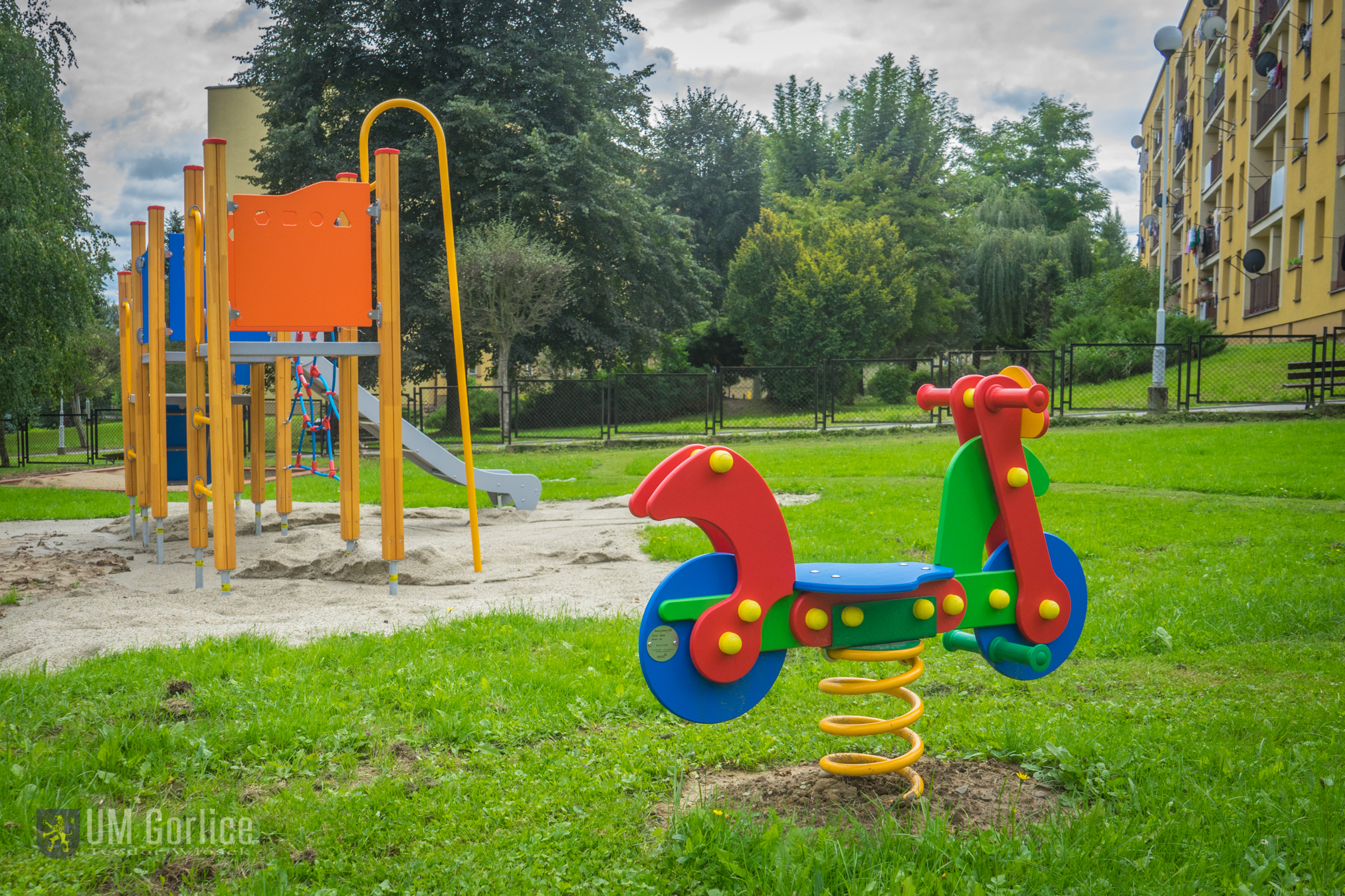 Placa zabaw - nowe urządzenia