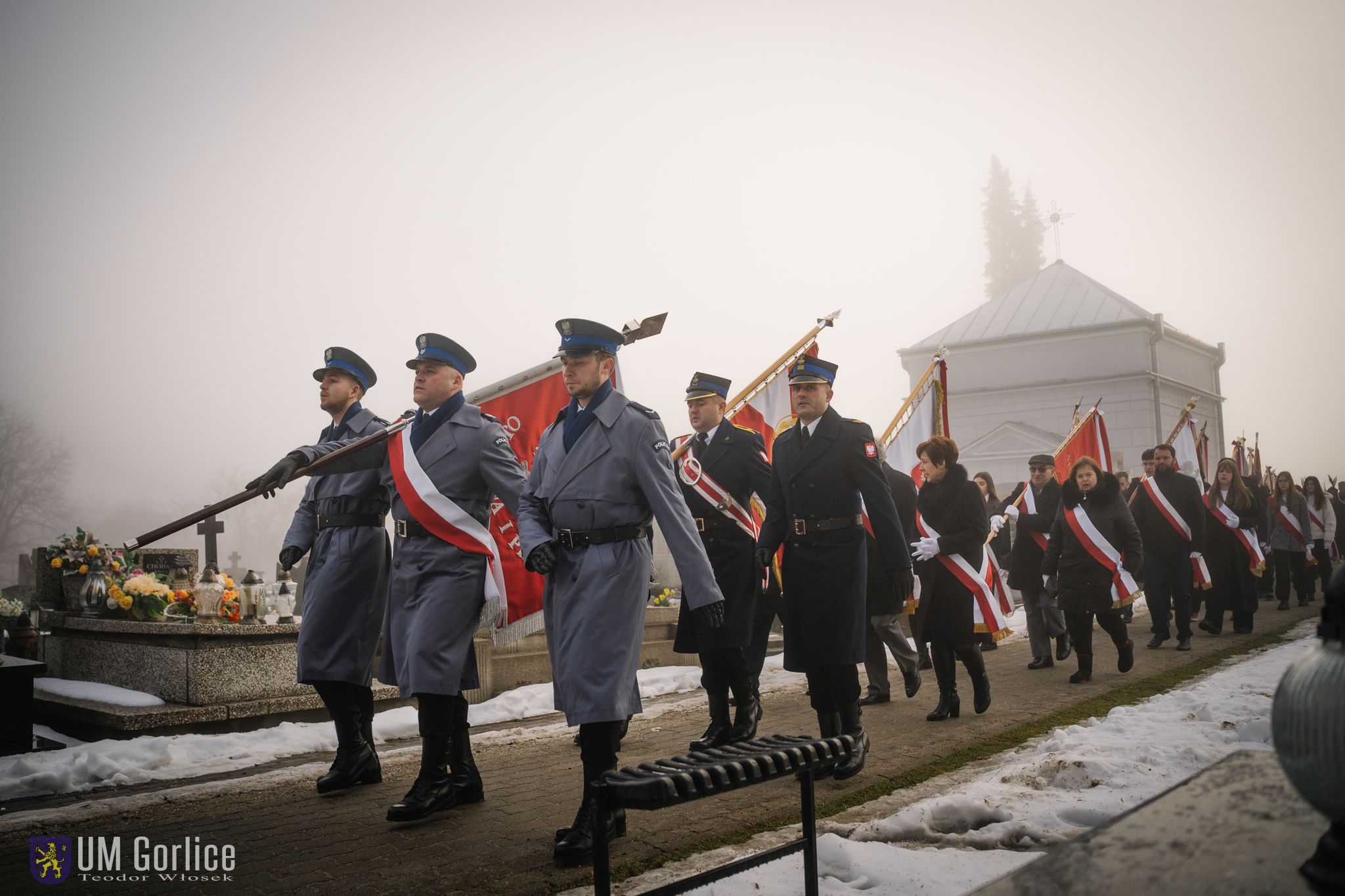Uczestnicy uroczystości.