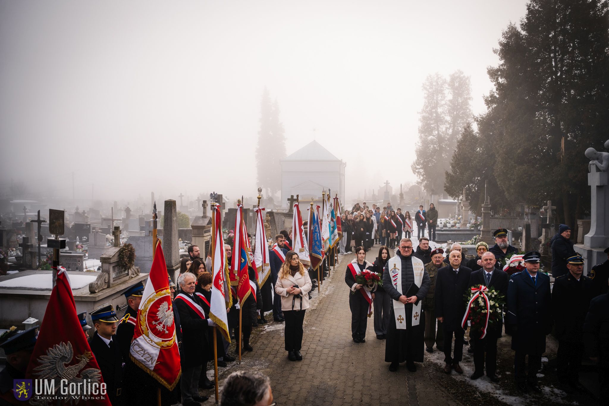 Uczestnicy uroczystości.