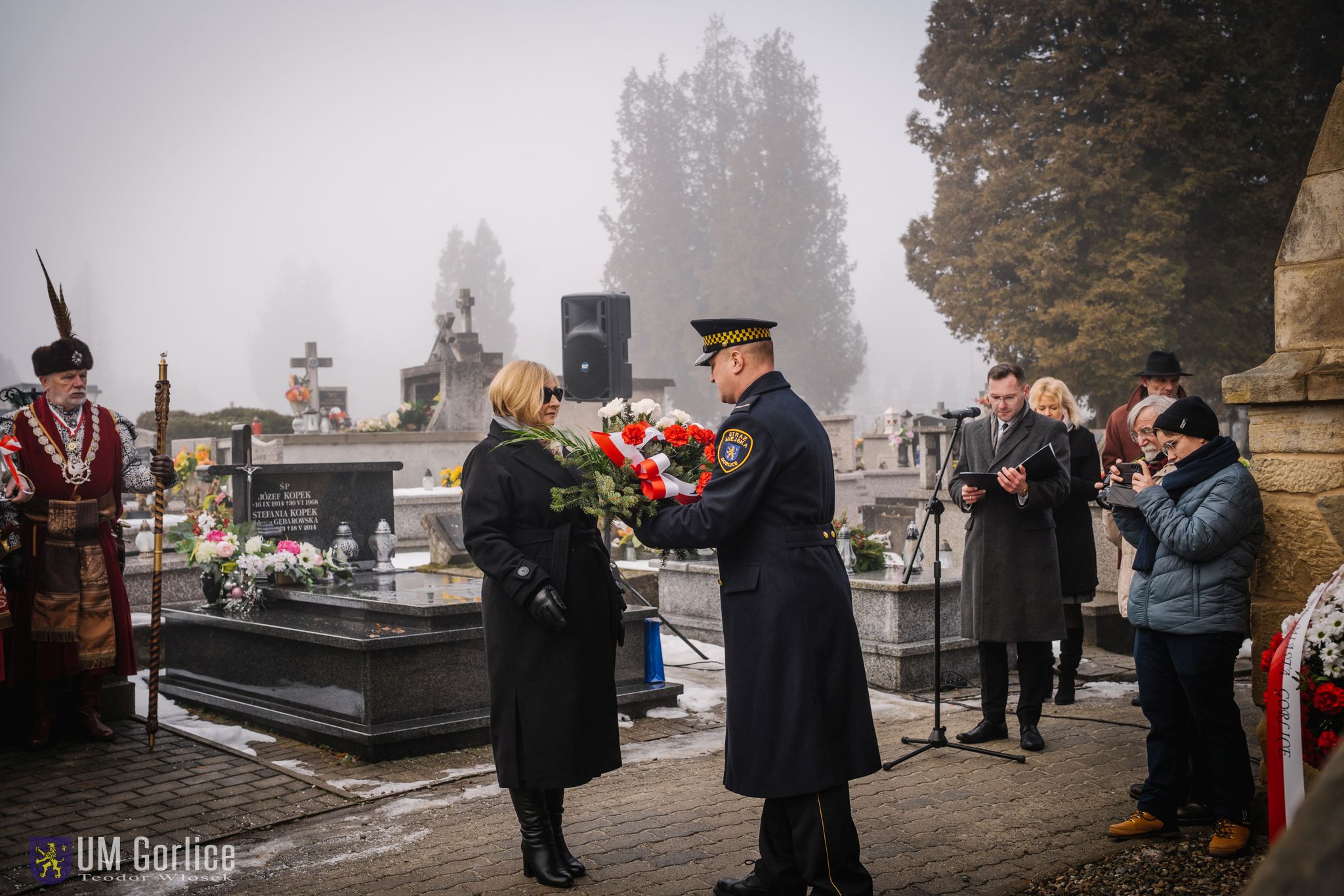 Uczestnicy uroczystości.