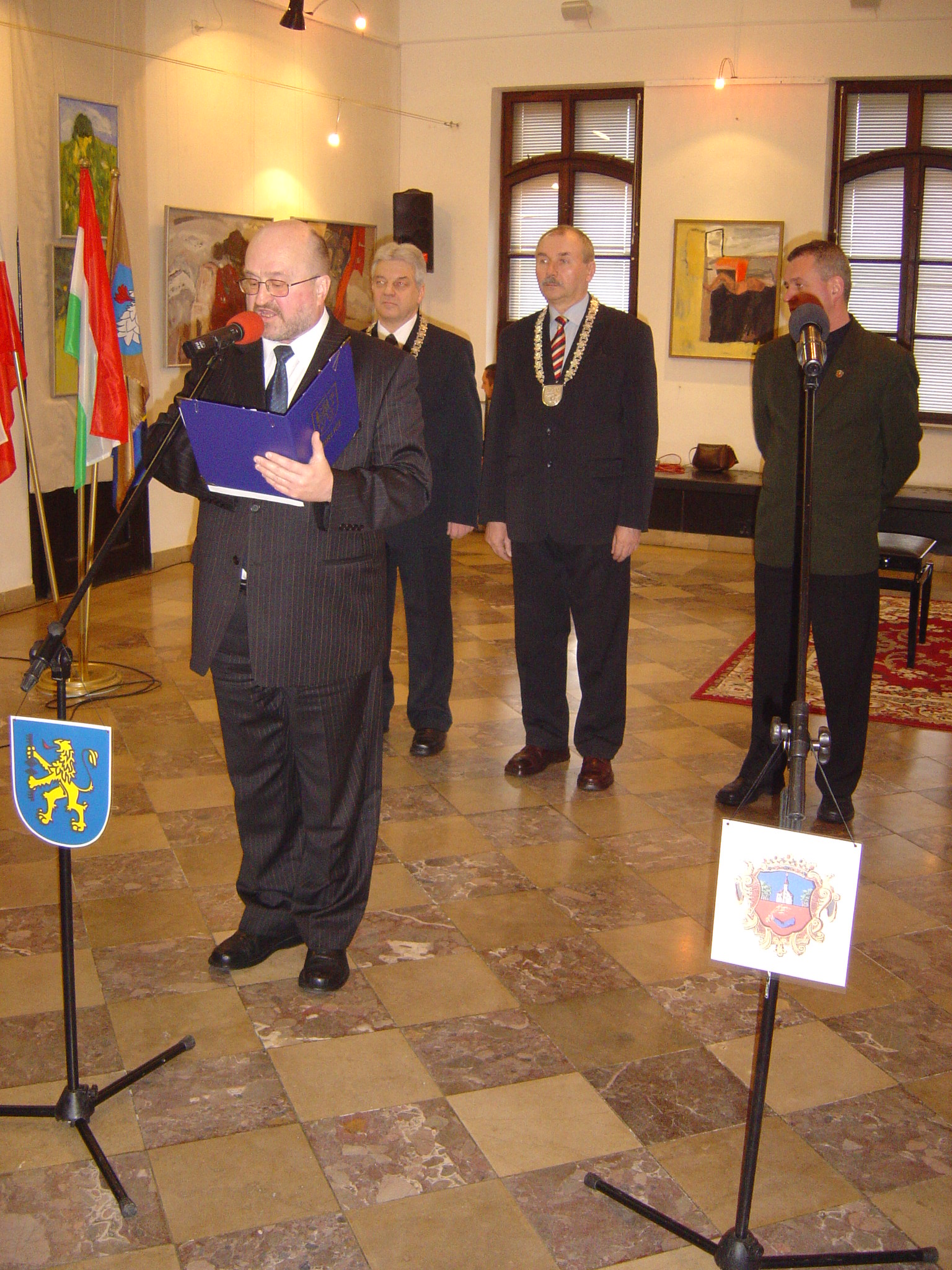 Rok 2006, przemawia Andrzej Orchel