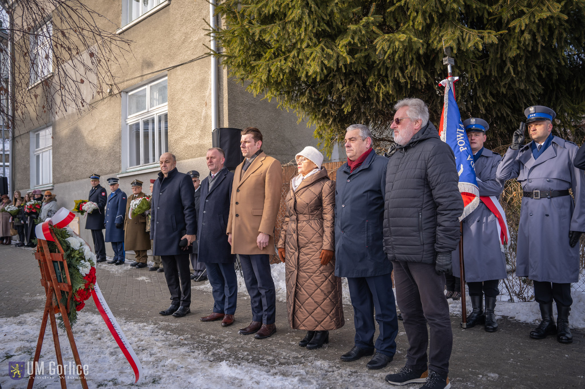 Złożenie wieńców