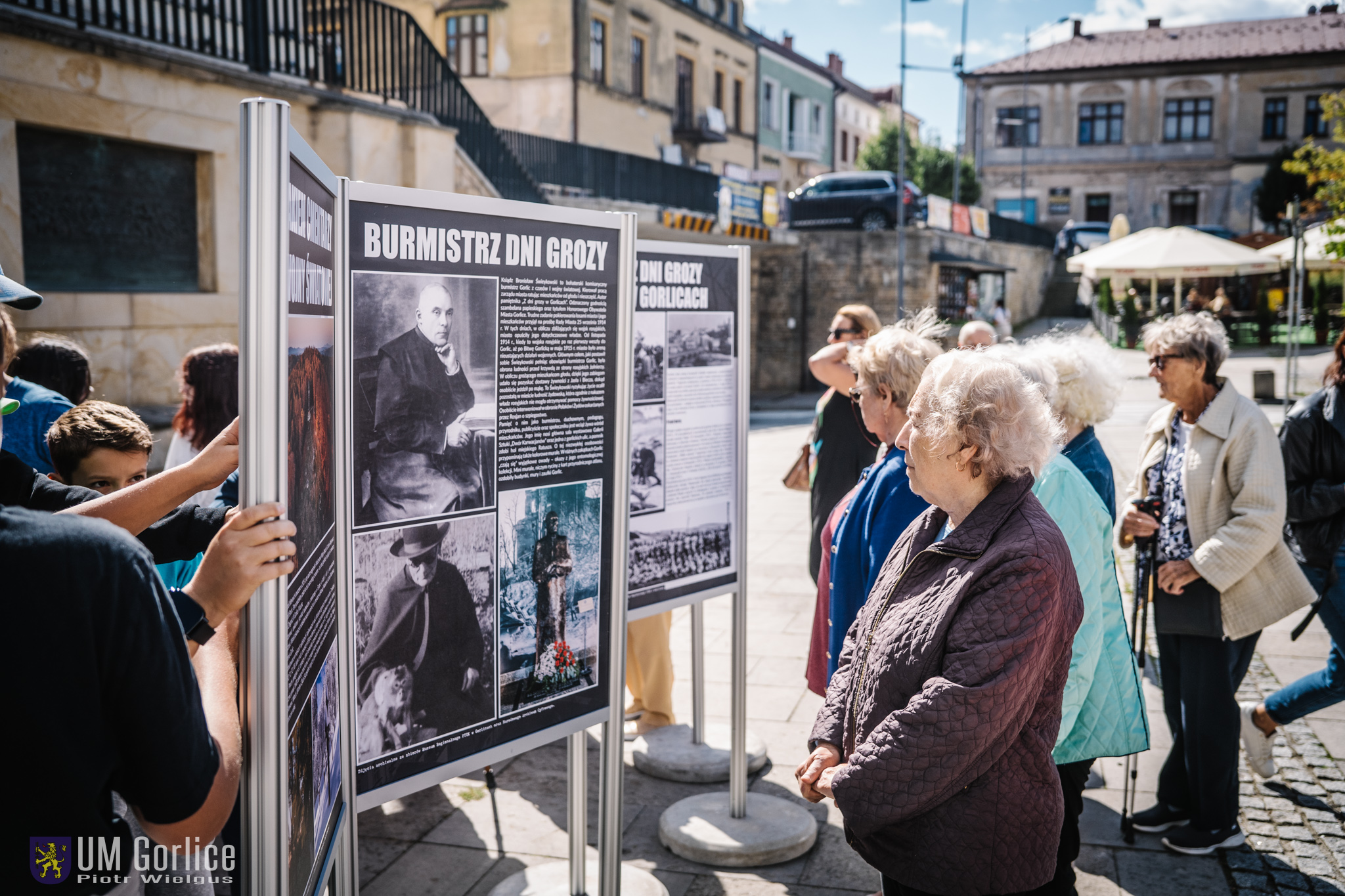 Wystawa "Śladami Bitwy Gorlickiej" na Rynku