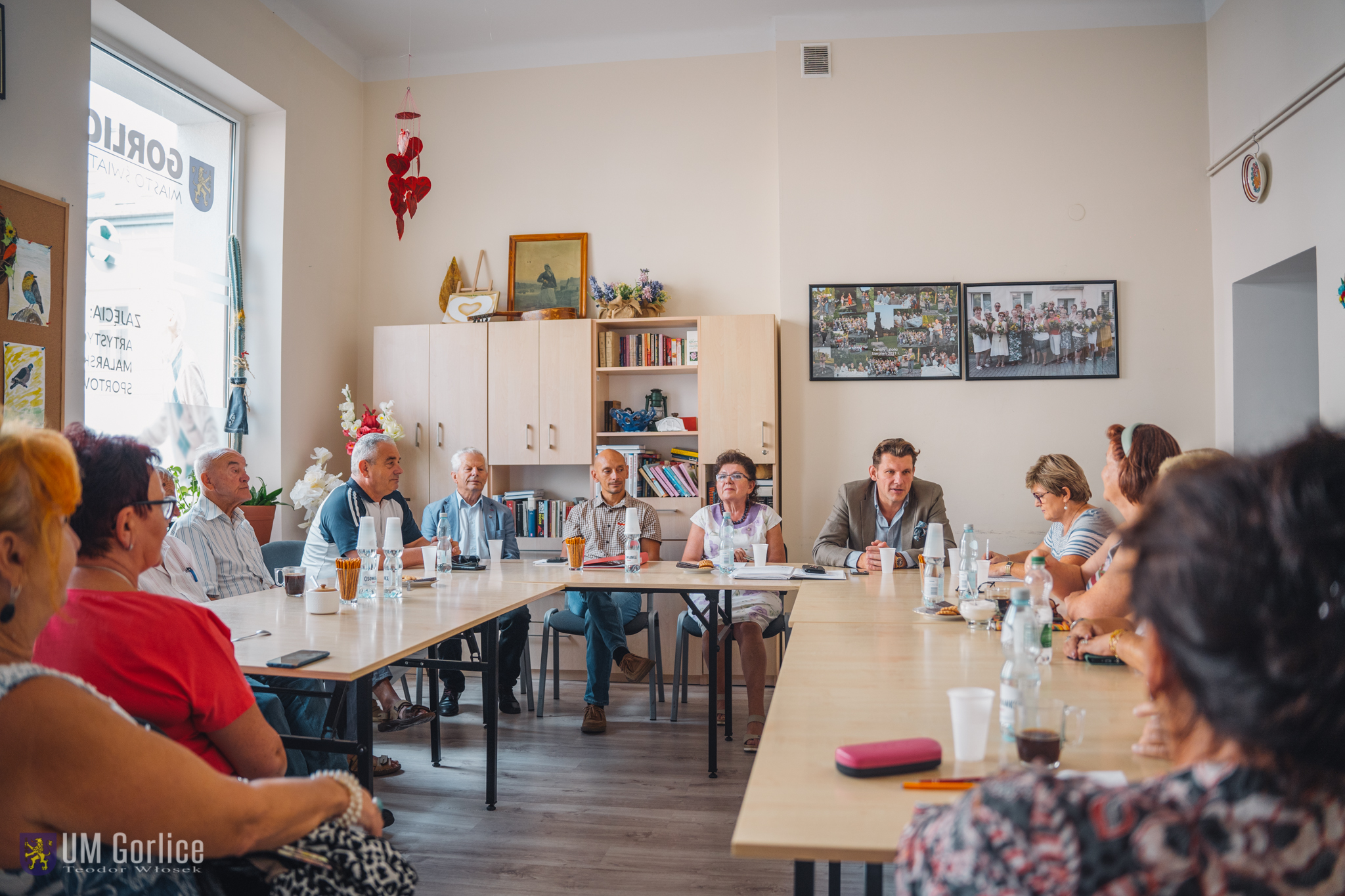 Obrady gorlickiej rady seniorów.